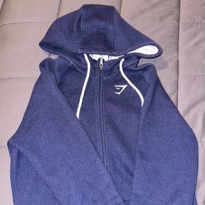Gymshark zip up hoodie